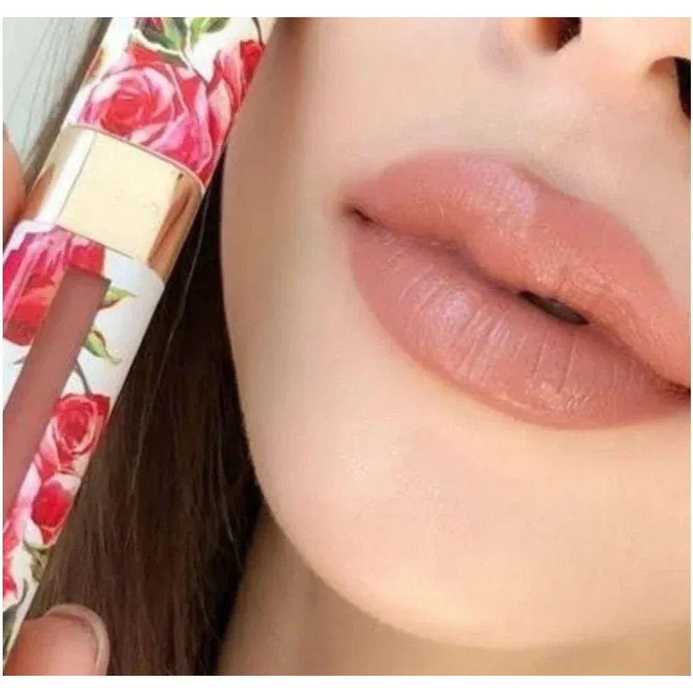 D & G Dolce and Gabbana Matte Liquid Lipstick Caramel